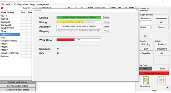 Production Coach - Tracking
