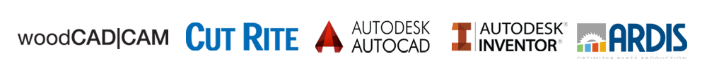 import from engineering software woodCAD|CAM CutRite AutoDesk Ardis