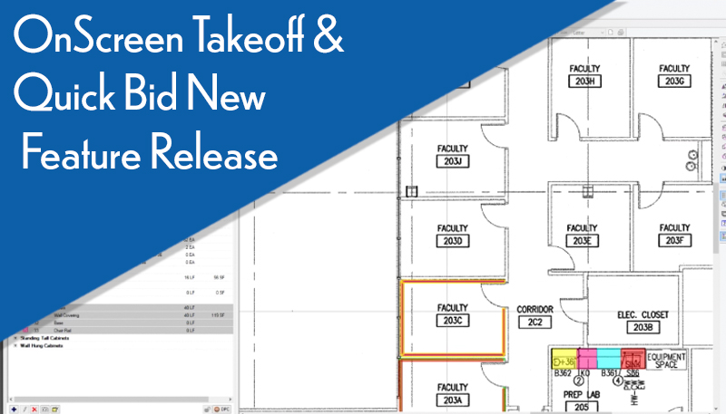 webcast new feature on screen takeoff quick bid