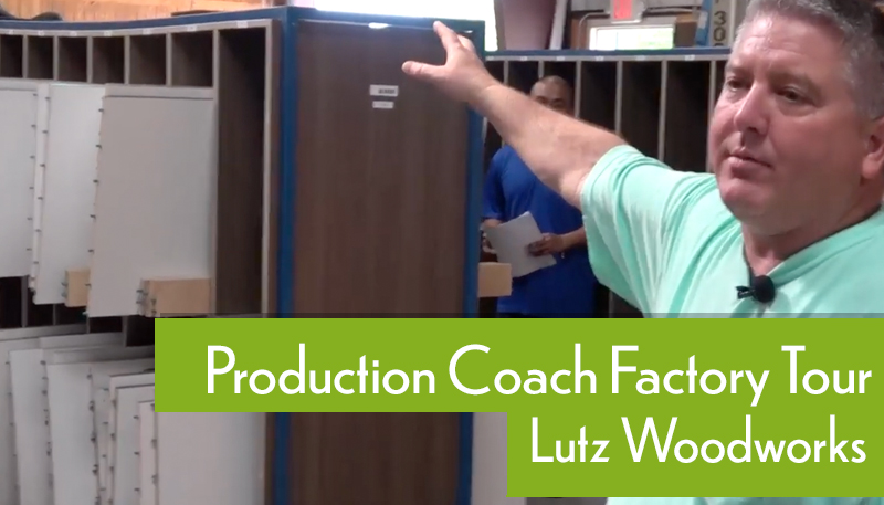 Lutz Woodworks Production Coach Factory Video