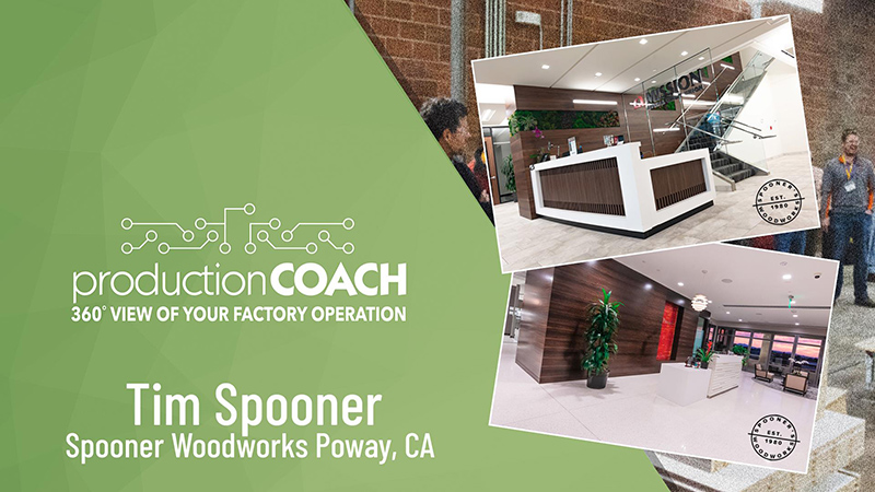 Webcast: Production Coach Success Stories ~ Spooner Woodworks