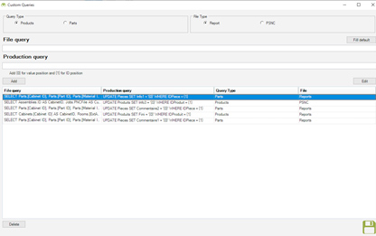 cabinet vision sql production coach