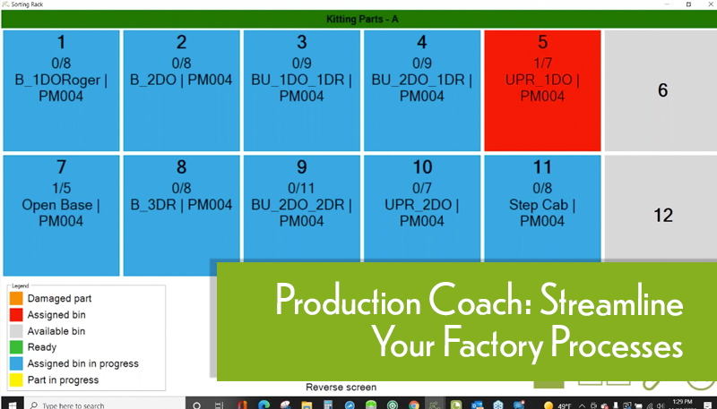 Production Coach - Streamline your factory procesess