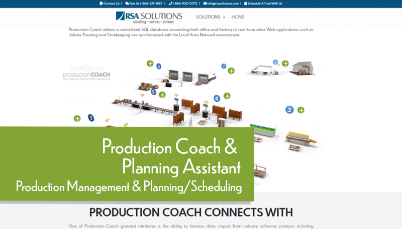 Webcast Featuring Production Coach and Planning Assistant